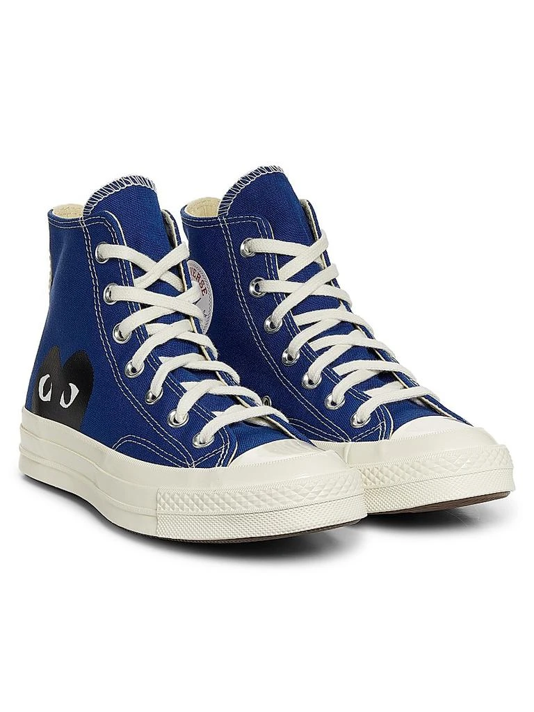 Comme des Garcons CdG PLAY x Converse Women's Chuck Taylor All Star Peek-A-Boo High-Top Sneakers 2