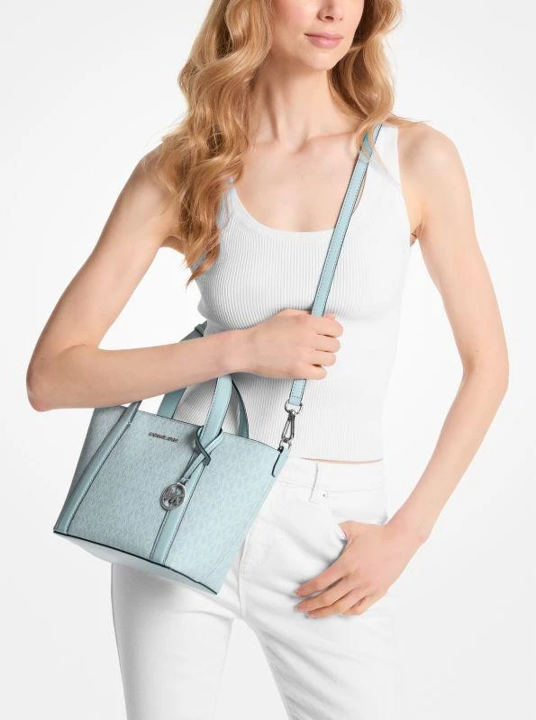 Michael Kors Pratt Small Signature Logo Tote Bag 3