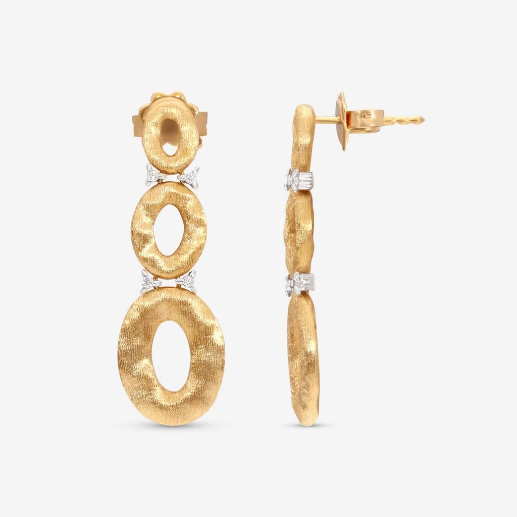 Nanis Nanis 18K Yellow Gold Diamond Earrings OS5-578 3
