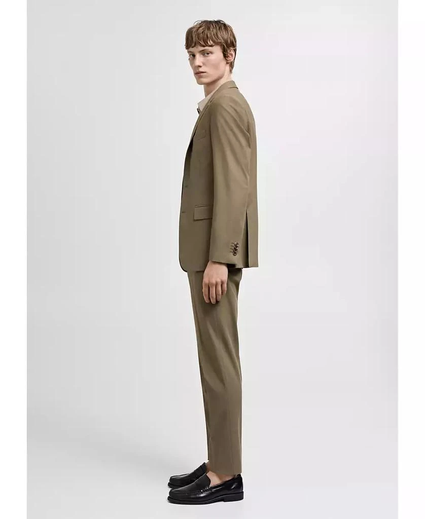Mango Men's Stretch Fabric Suit Blazer 2