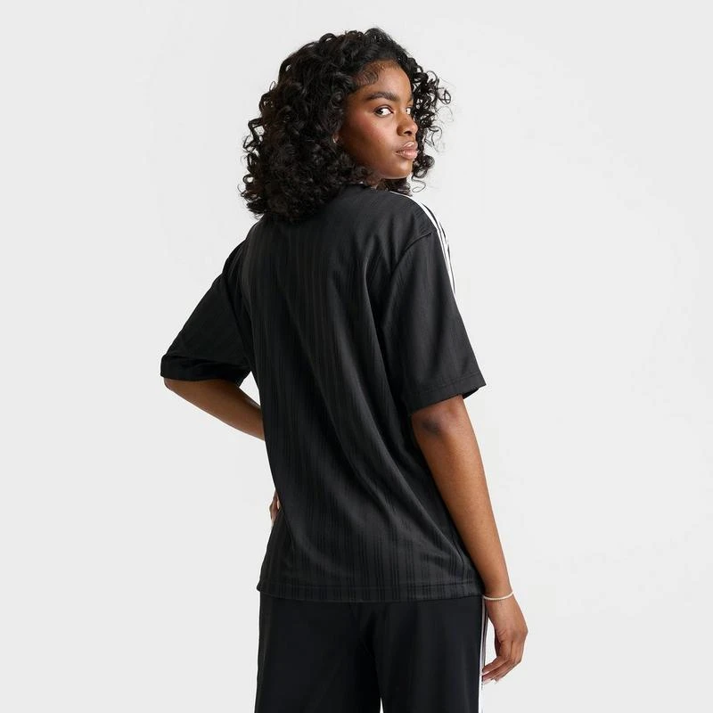 Adidas Women's adidas Originals 3 Stripes Oversized Soccer Jersey T-Shirt 4