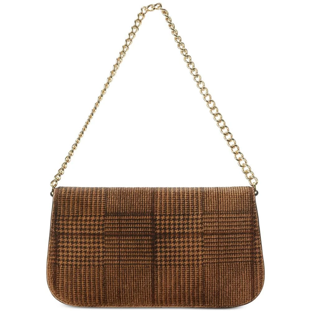 Lauren Ralph Lauren Glen Plaid Haircalf Tanner Shoulder Bag 6