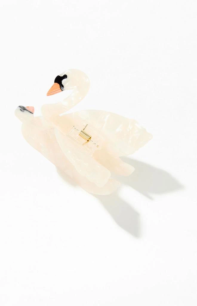 LA Hearts Swan Hair Claw Clip 2