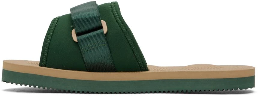 Suicoke Green Padri Slides 3