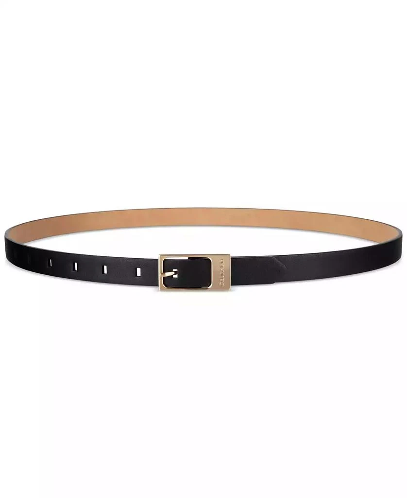 Calvin Klein 2-Pc. Skinny Faux-Leather 
Embossed Belt Set 3