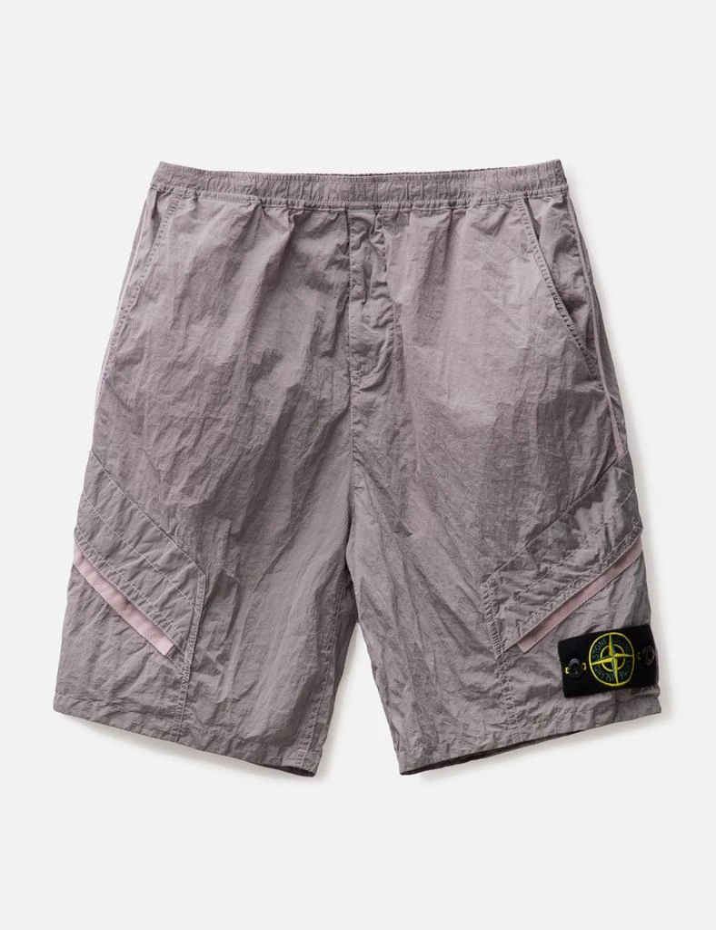 Stone Island Nylon Metal In Econyl® Regenerated Nylon Bermuda Shorts 1