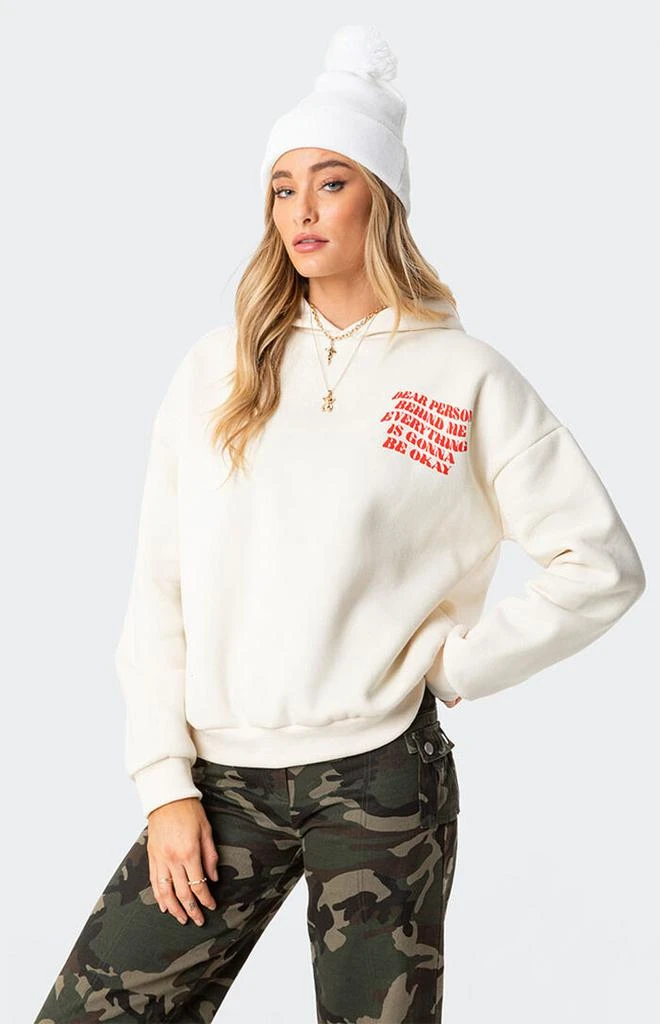 Edikted Everything's Ok Hoodie 5
