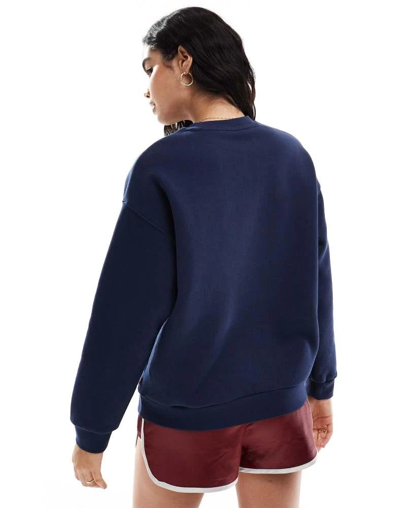 Levi's Levi's Salinas varsity chenille logo relaxed fit sweatshirt in navy 4
