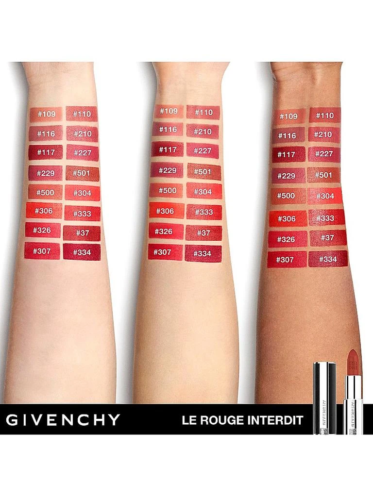 Givenchy Le Rouge Interdit Intense Silk Lipstick 3