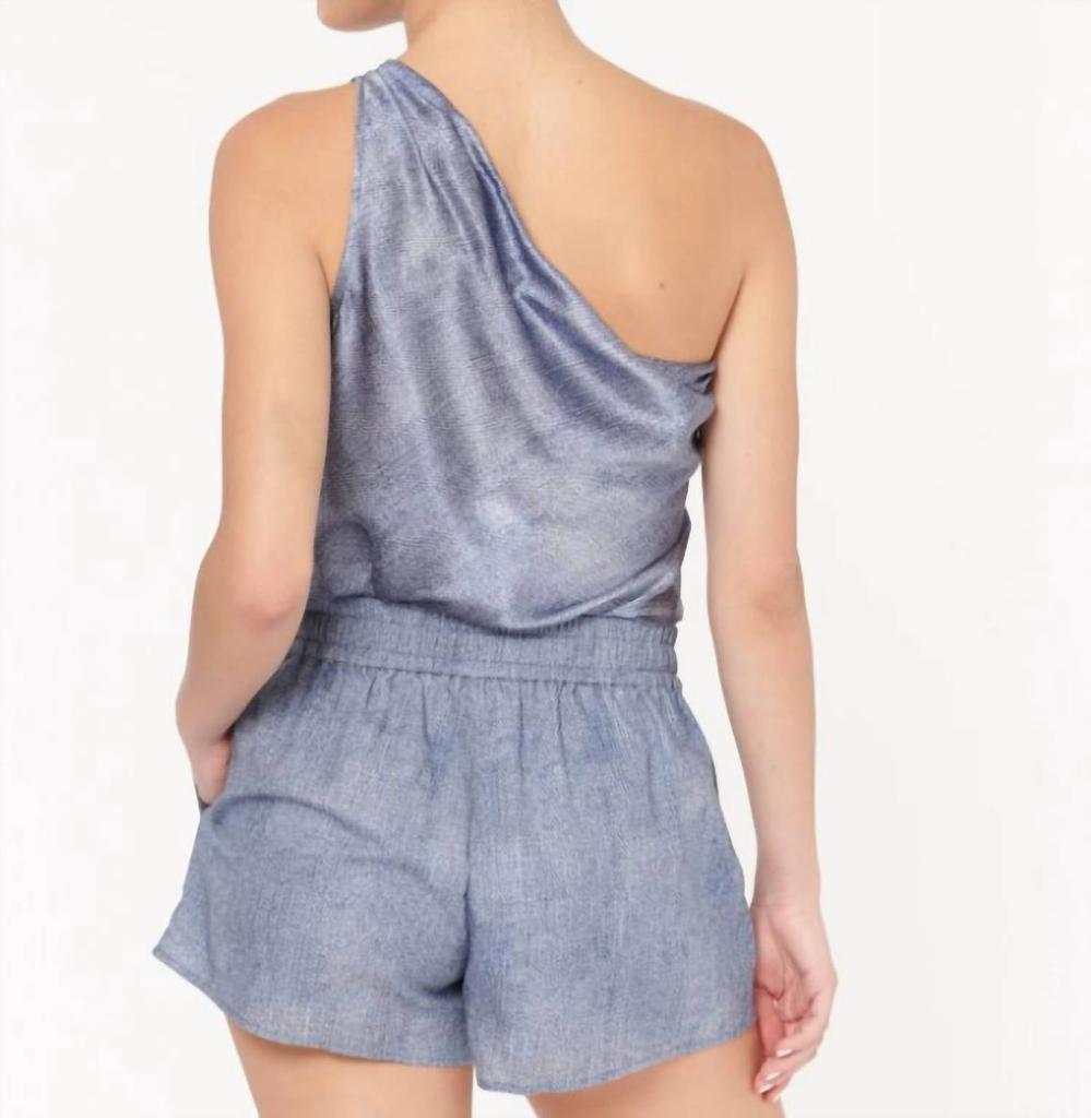 CAMI NYC Darby Bodysuit In Denim