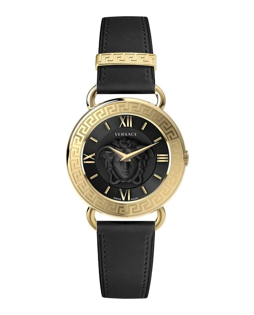 Versace Medusa Leather Watch 4