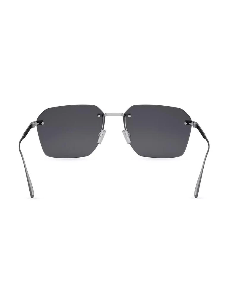 BVLGARI Octo 61MM Rectangular Sunglasses 5