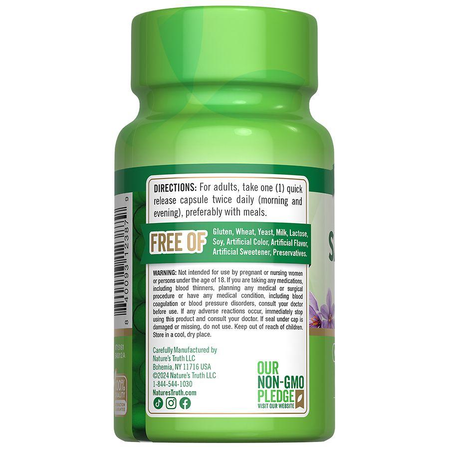 Nature's Truth Saffron Extract Capsules