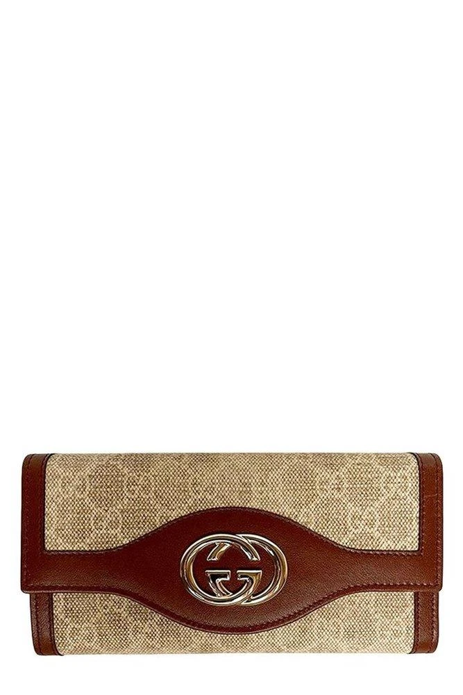 Gucci Gucci Interlocking GG Continental Wallet