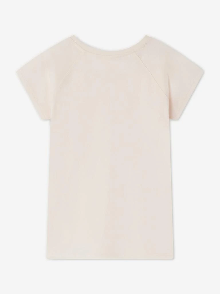 Bonpoint Bonpoint Girls Asmae T-Shirt in Pink 2