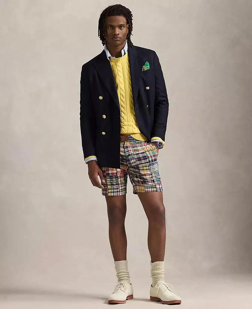 Ralph Lauren Men's 9-Inch Straight Patchwork Madras Shorts 2