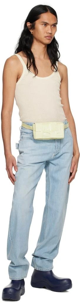Bottega Veneta Yellow Cassette Belt Bag 4