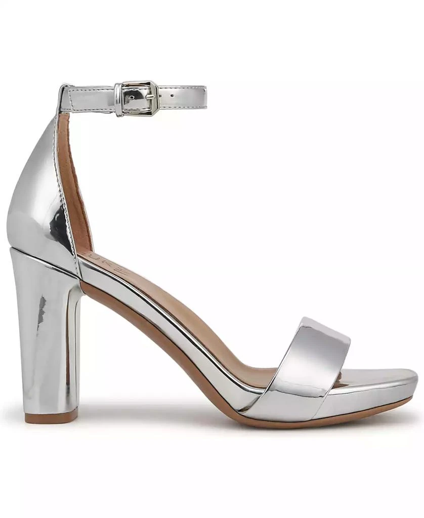 Naturalizer Women's Joy Square Toe Ankle Strap Dress Sandals 2