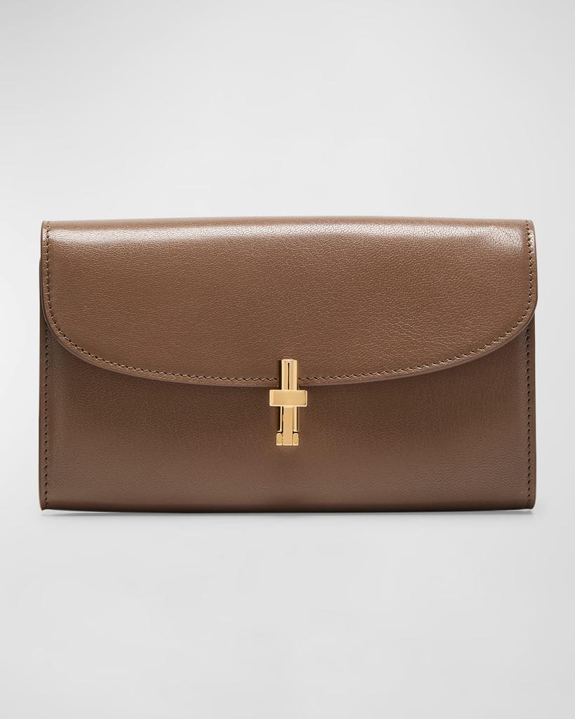 国内完売★THE ROWザ・ロウ Sofia Continental レザーウォレット THE ROW レザー製 Sofia Continental Wallet