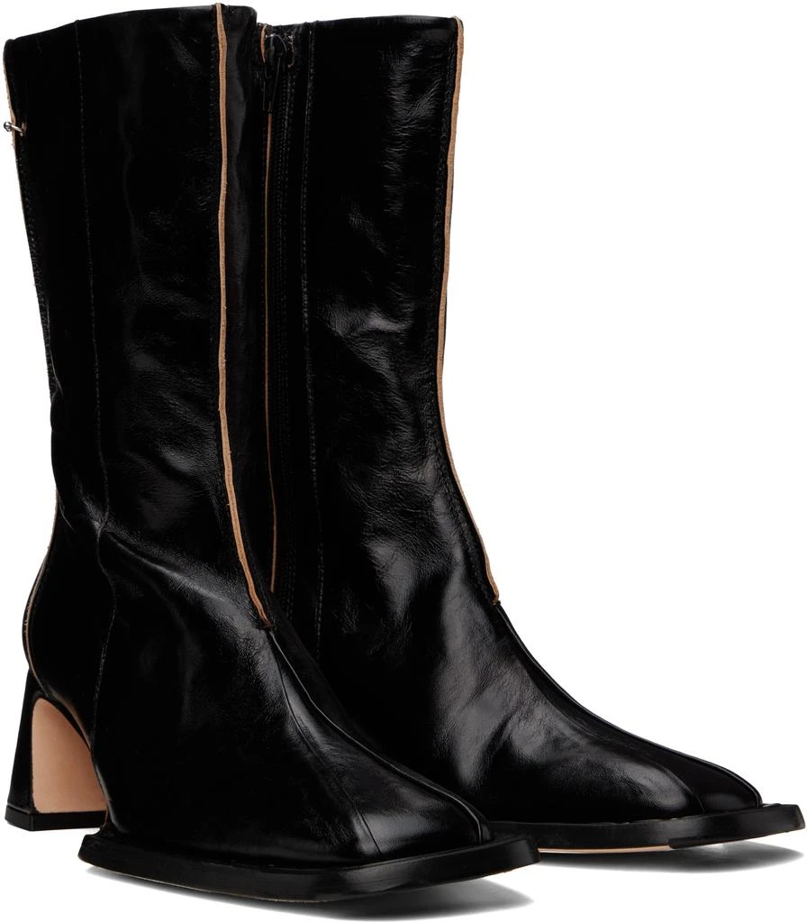 MIISTA Black Greer Ankle Boots 4