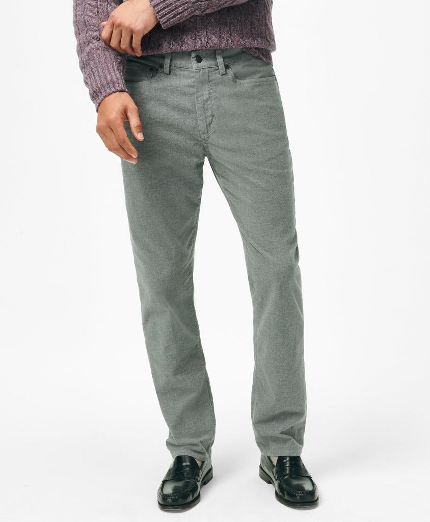 Brooks Brothers Cotton Flannel Five-Pocket Pants