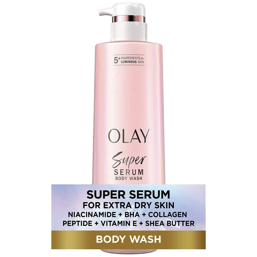 Olay Super Serum Body Wash for Extra Dry Skin 1