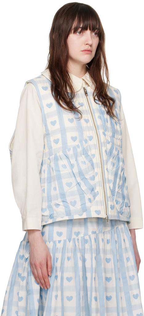 Story mfg. Blue Girolle Vest