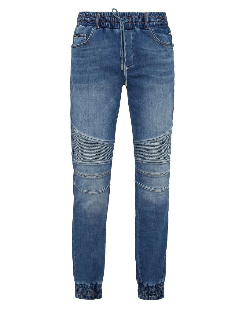 Philipp Plein Denim Jogging Trousers Basic 1