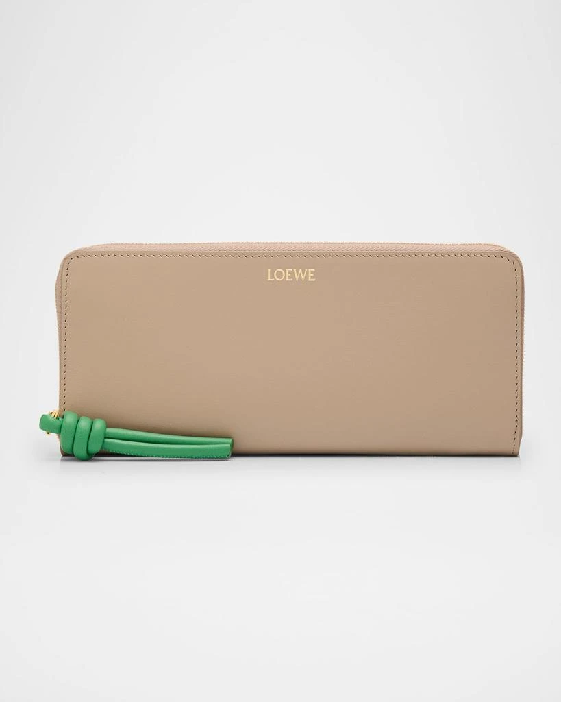Loewe Knot Slim Leather Continental Wallet 1