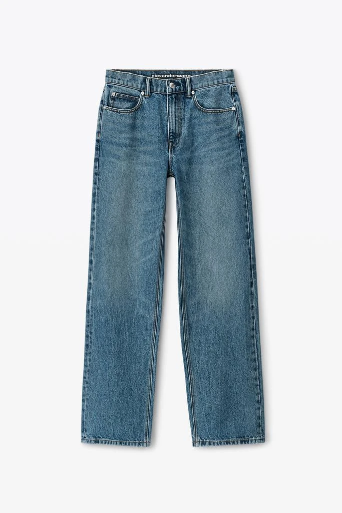 Alexander Wang EZ MID-RISE STRAIGHT-LEG JEANS 2