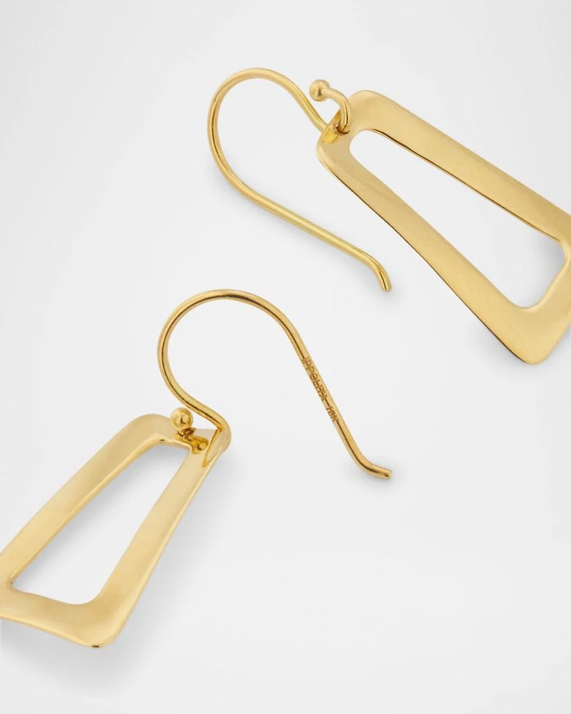 Ippolita 18K Classico Small Wavy Open Shape Earrings 4
