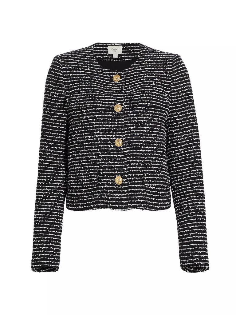 Cami NYC Rula Crewneck Tweed​ Jacket