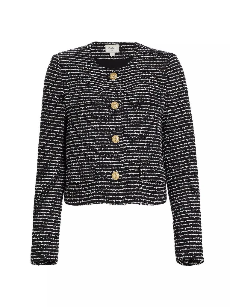 Cami NYC Rula Crewneck Tweed​ Jacket 1