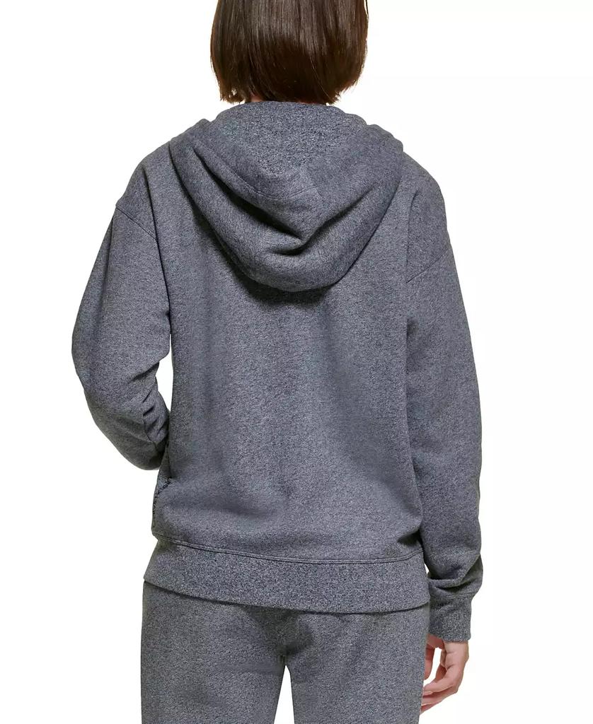 【激安通販 オンラインショップ】 Klein Calvin Women's Hoodie Zip-Front Long-Sleeve Fleece その他