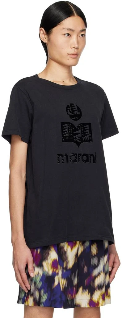 Isabel Marant Black Zafferh T-Shirt 4