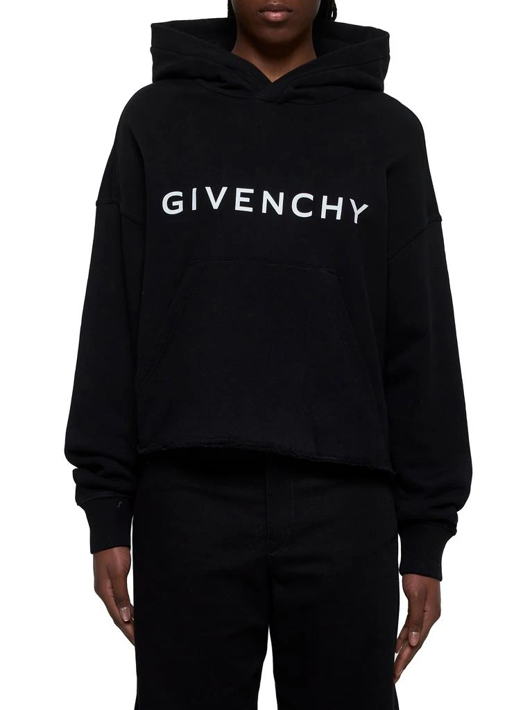 Givenchy GIVENCHY | Black GIVENCHY Archetype hoodie | Women | S 2