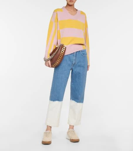 Stella McCartney Striped cashmere and wool sweater 2