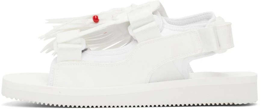 Suicoke White WAS-4ab Sandals 3