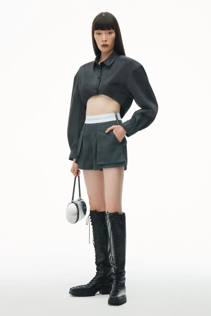 Alexander Wang High-Waisted Cargo Rave Short 1