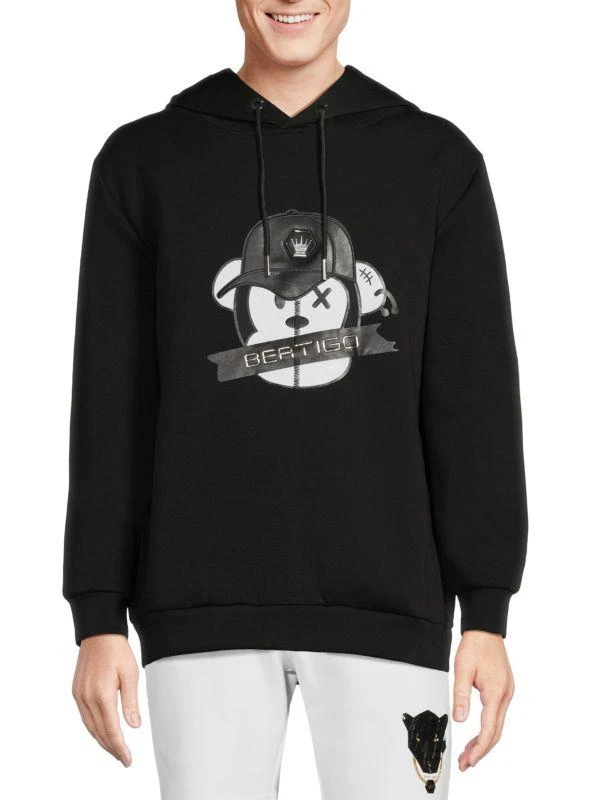 Bertigo Hush Monkey Hoodie 1
