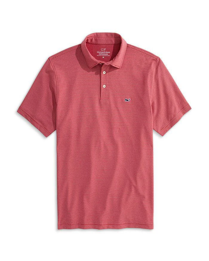 Vineyard Vines St. Jean Stripe Sankaty Regular Fit Polo Shirt 1