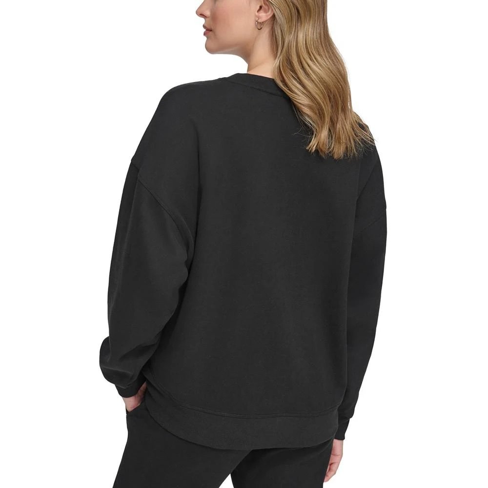 Calvin Klein Women's Oversized Logo Crewneck Sweatshirt 2