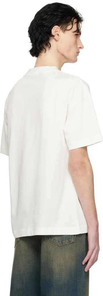 Palm Angels White Flame Logo T-Shirt 3
