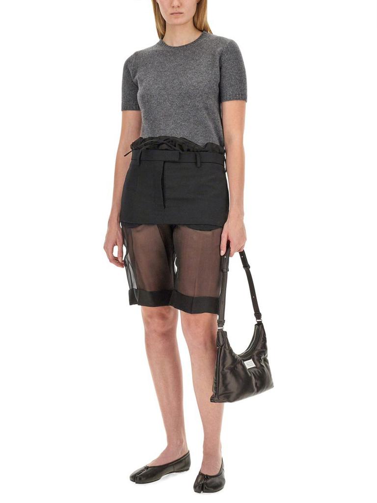 Maison Margiela Maison Margiela Layered Effect Pants Skirt