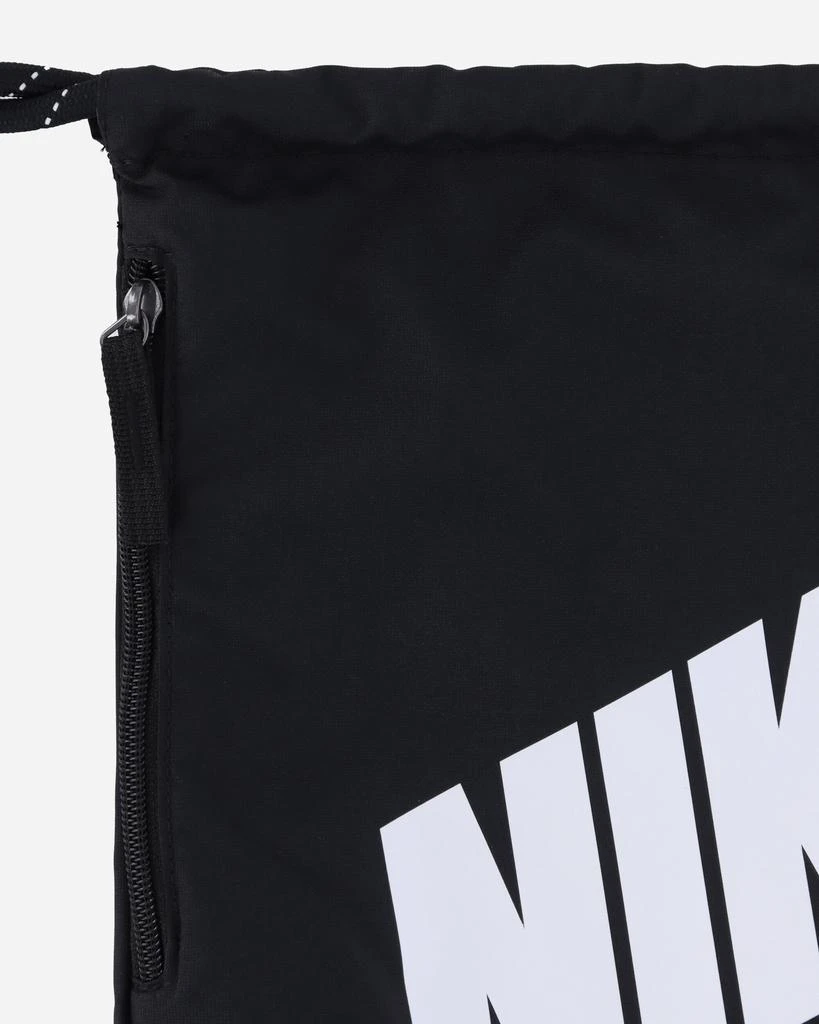 NIKE Heritage Drawstring Bag Black 5