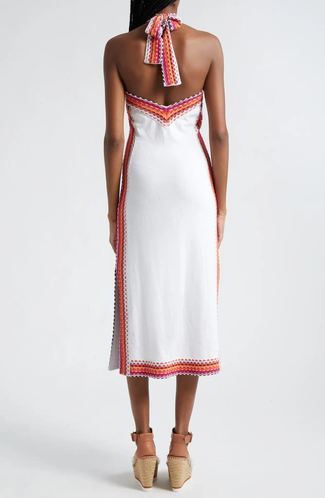 Ramy Brook Zoey Sleeveless Open Stitch Trim Dress 2