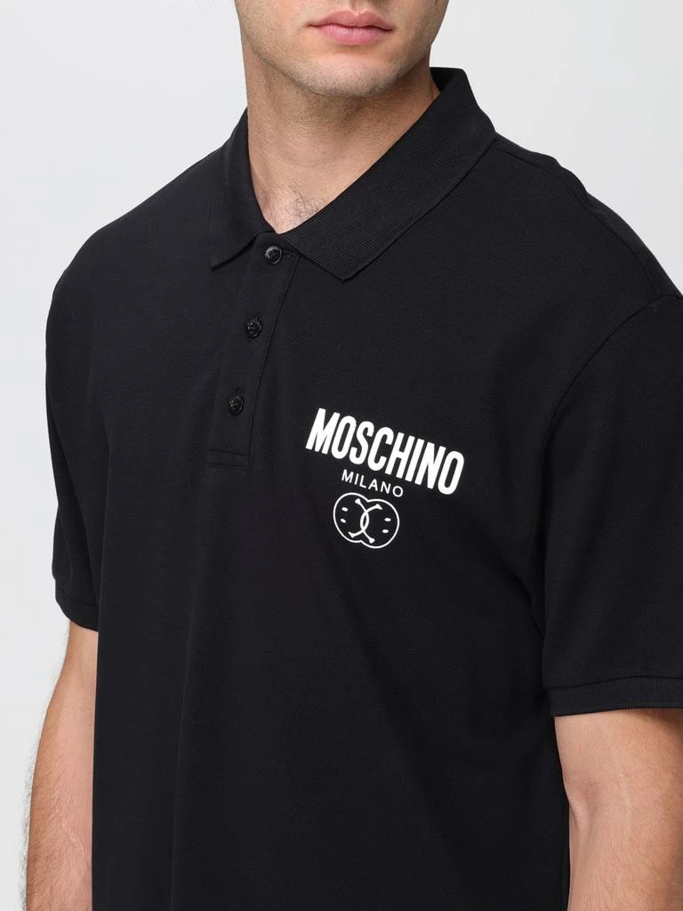 Moschino Moschino Couture cotton polo shirt with logo 3
