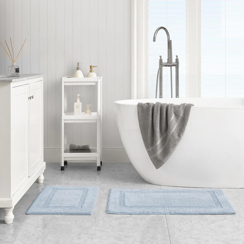 Nautica Peniston Blue Bath Rug Set 1