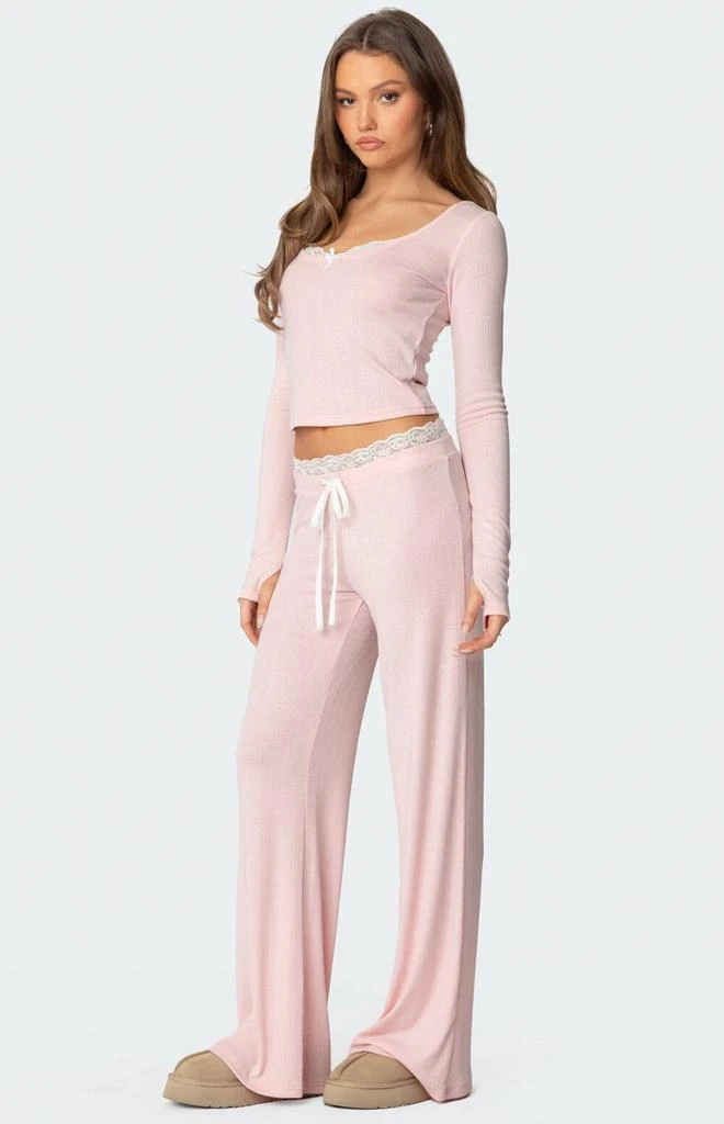 Edikted Peekaboo Lace Pants 2