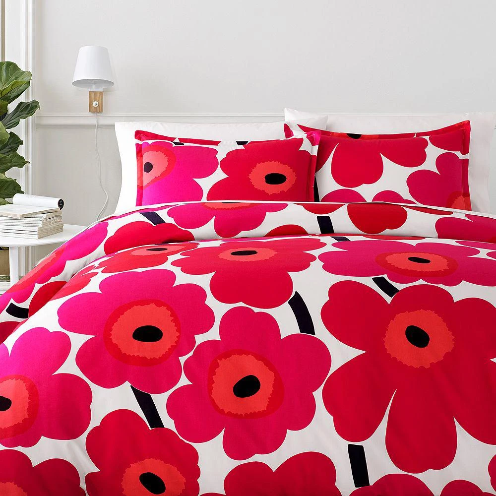 marimekko Unikko Comforter Set, Full/Queen 1